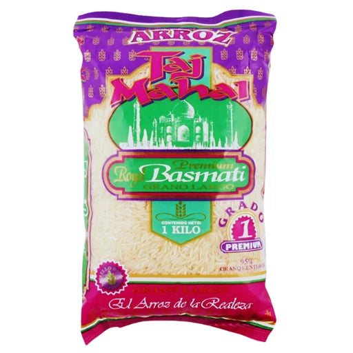 Arroz Basmati 1kg - Taj Mahal