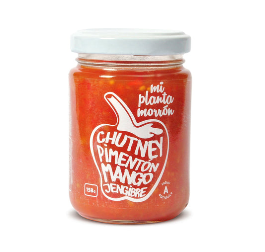 Chutney Pimentón Mango Jengibre - Mi Planta Morron