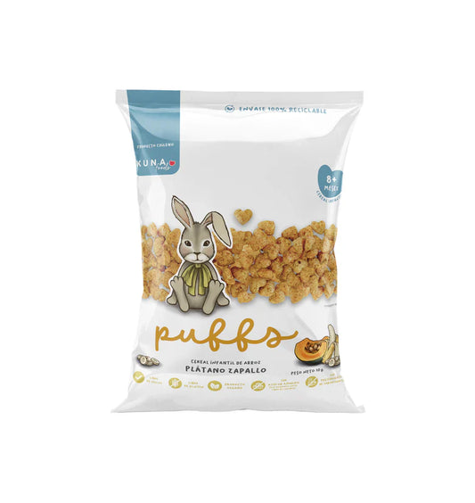 Puffs Platano Zapallo 10g - Kuna Foods